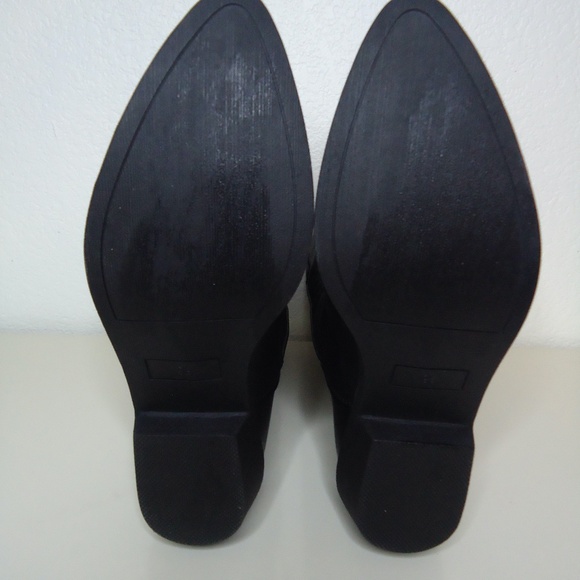 All Black Womens Cowboy Boots - Size 9.5 - Picture 6 of 7